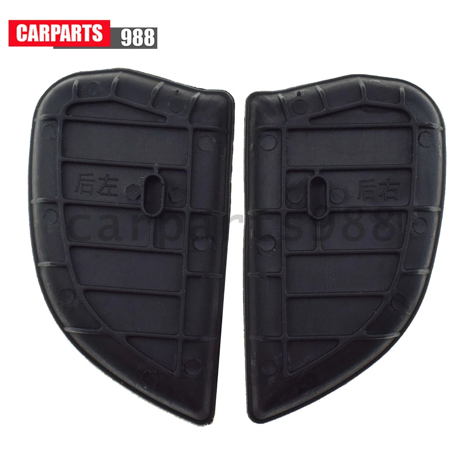 4pcs Front Rear Inner Door Handle Cushion Armrest Cover For Mazda 3 Axela 14-19 6B93BC-57