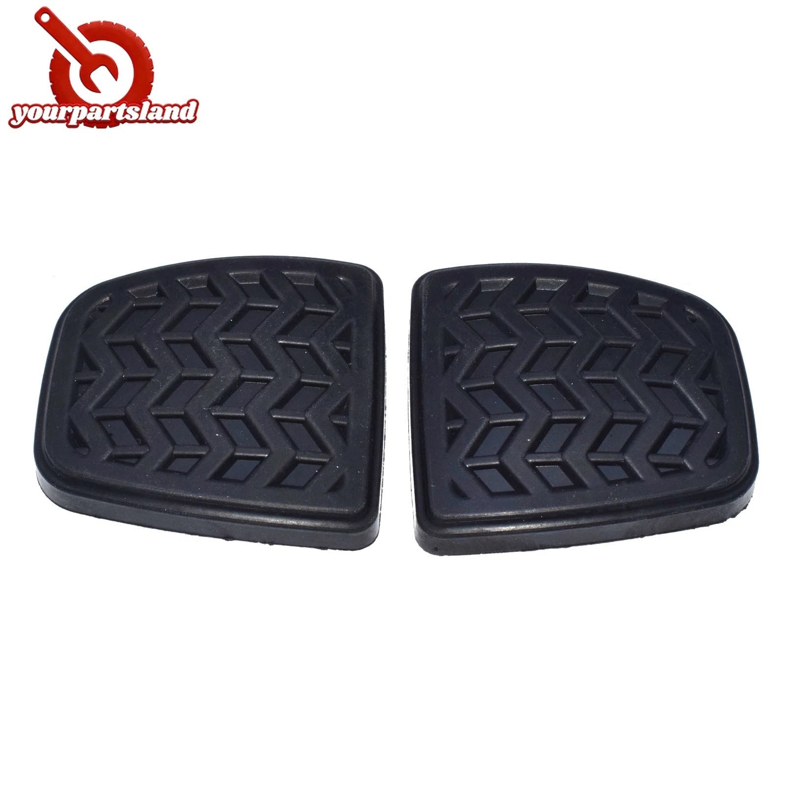 2PCS Clutch Brake Pedal Pad Rubber For Toyota Camry Hilux Vigo KUN 3132152010 6B93BC-57