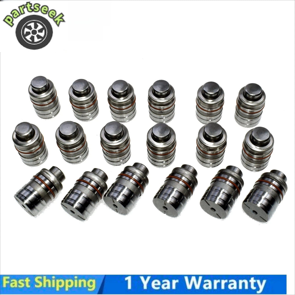 18pcs Hydraulic Lifter Lash Adjuster fit 89-95 Mazda Ford 3.2 6VD1 LF6017 LIF408 6B93BC-57