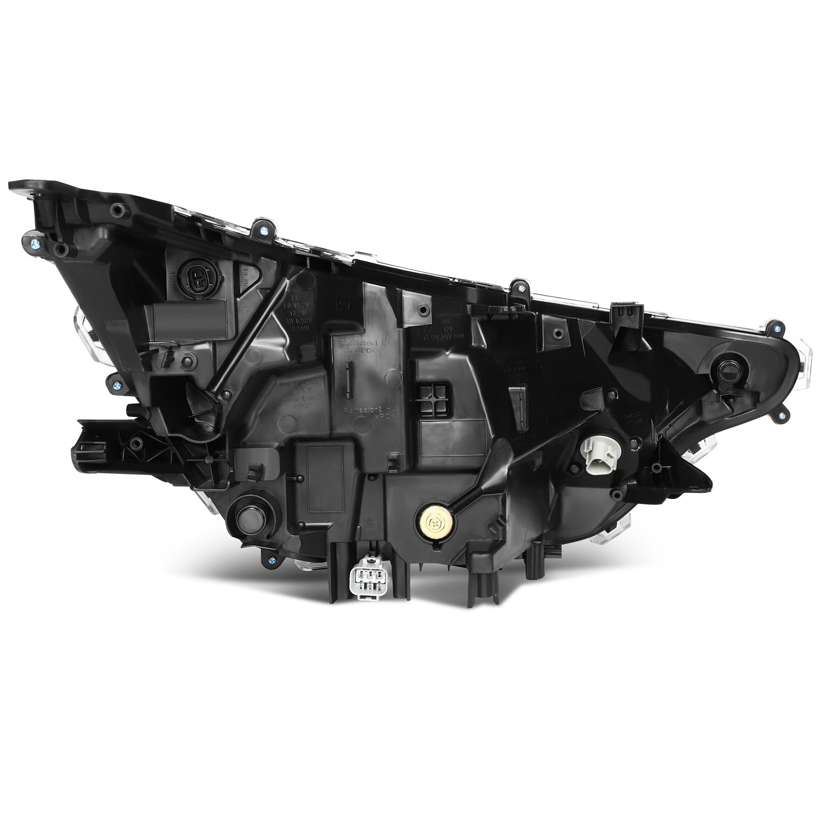 Driver Left Side Headlight Assembly For 2019-2021 Toyota RAV4 2.5L Black Amber 6B93BC-57