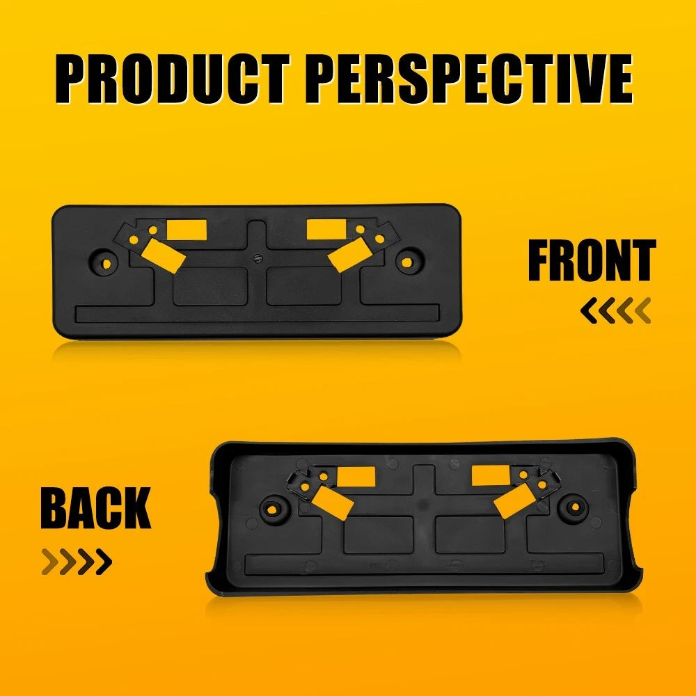 For 17-20 Nissan Rogue Front License Tag Plate Frame Bracket Holder Replacement 6B93BC-57