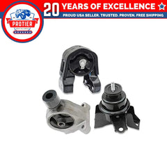 Engine Motor Mount 3PCS Set Fit Hyundai Entourage 3.8L / KIA Sedona 3.5/3.8L 6B93BC-57