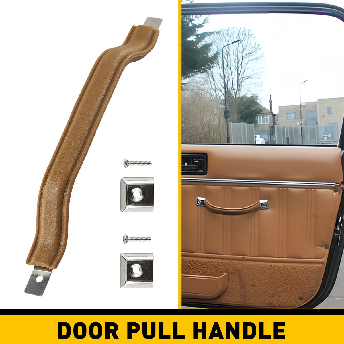 1Pair Crown Spice Interior Door Pull Strap Handle Set FOR 87-1995 JEEP YJ US 6B93BC-57