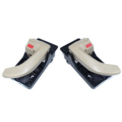 2x Beige Left Right Innner Door Handle for Hyundai Tucson 2006-2009 82610-2E000 6B93BC-57