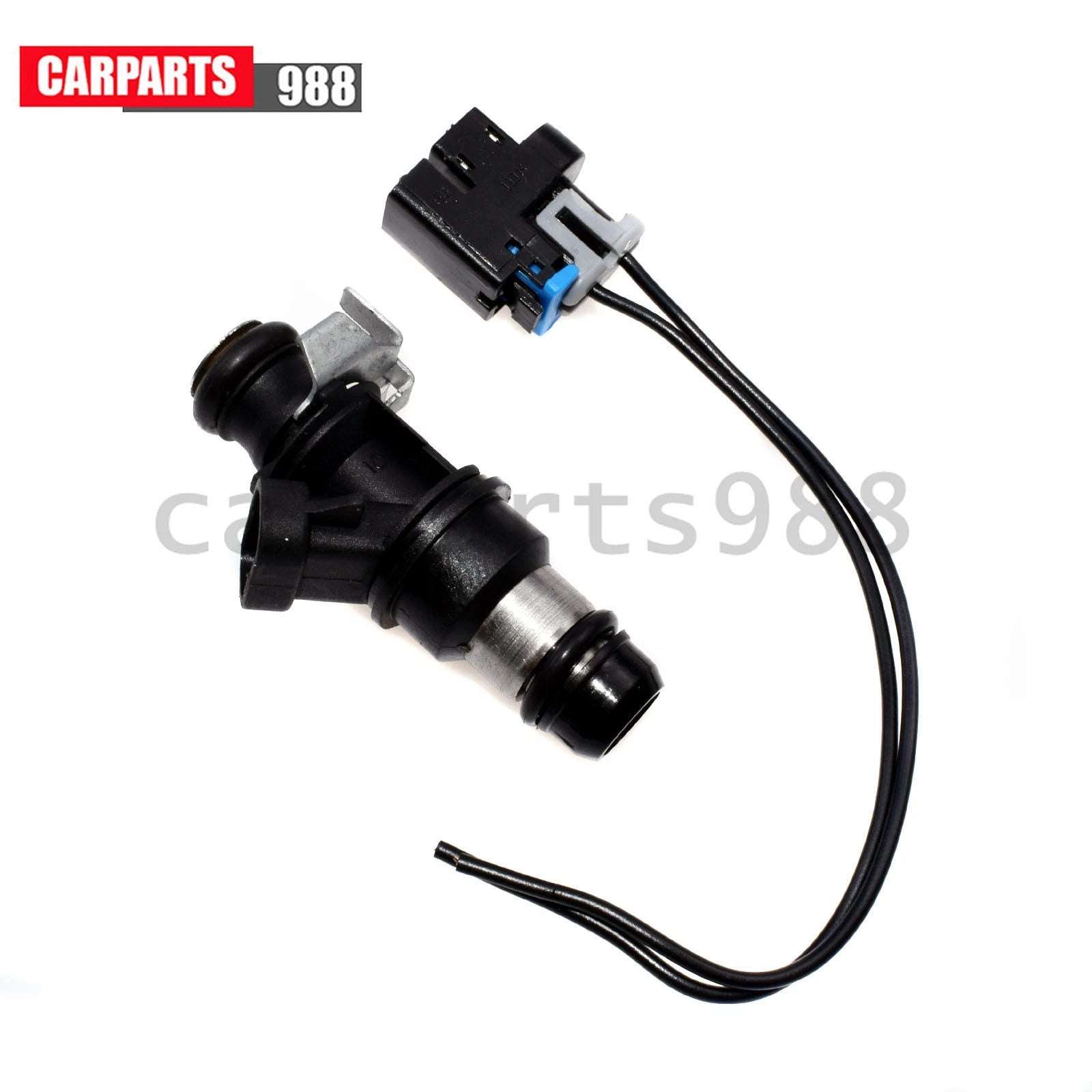 Fuel Injector & Pigtail Connector for Chevy Impala Malibu Buick Century 25323971 6B93BC-57