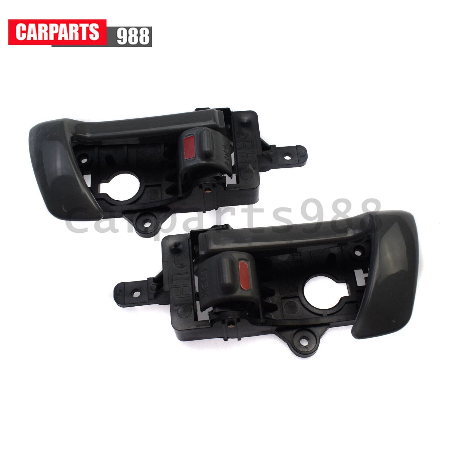 Front Rear LH RH Interior Door Handle Gray For 07-12 Hyundai Santa Fe 826102B000 6B93BC-57