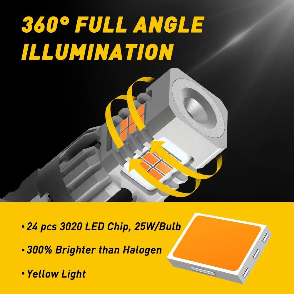 AUXITO Turn Signal Light 3157 LED Bulb For Ford F150 F250 F350 Super Duty 4G EOA AUXITO