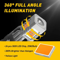 AUXITO Turn Signal Light 3157 LED Bulb For Ford F150 F250 F350 Super Duty 4G EOA AUXITO