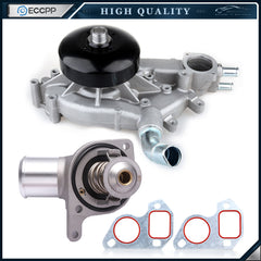 Water Pump Thermostat For Chevy Silverado Express Suburban GMC 4.8L 5.3L 6.0L