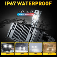 2X AUXITO D5S LED Headlight Bulb for Chevrolet Silverado 1500 2016 17 18-2020 EA AUXITO