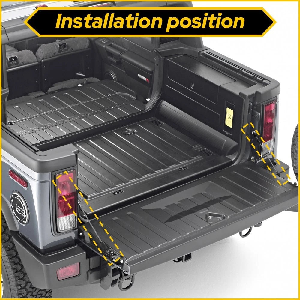 Tailgate Set Cable For 1999-2006 Chevy Silverado 1500 Driver and Passenger Side 6B93BC-57