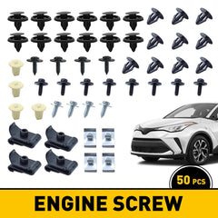 Body Bolts & U-nut Clips M6 - Engine Under Cover Splash Shield for Toyota Guard 6B93BC-57
