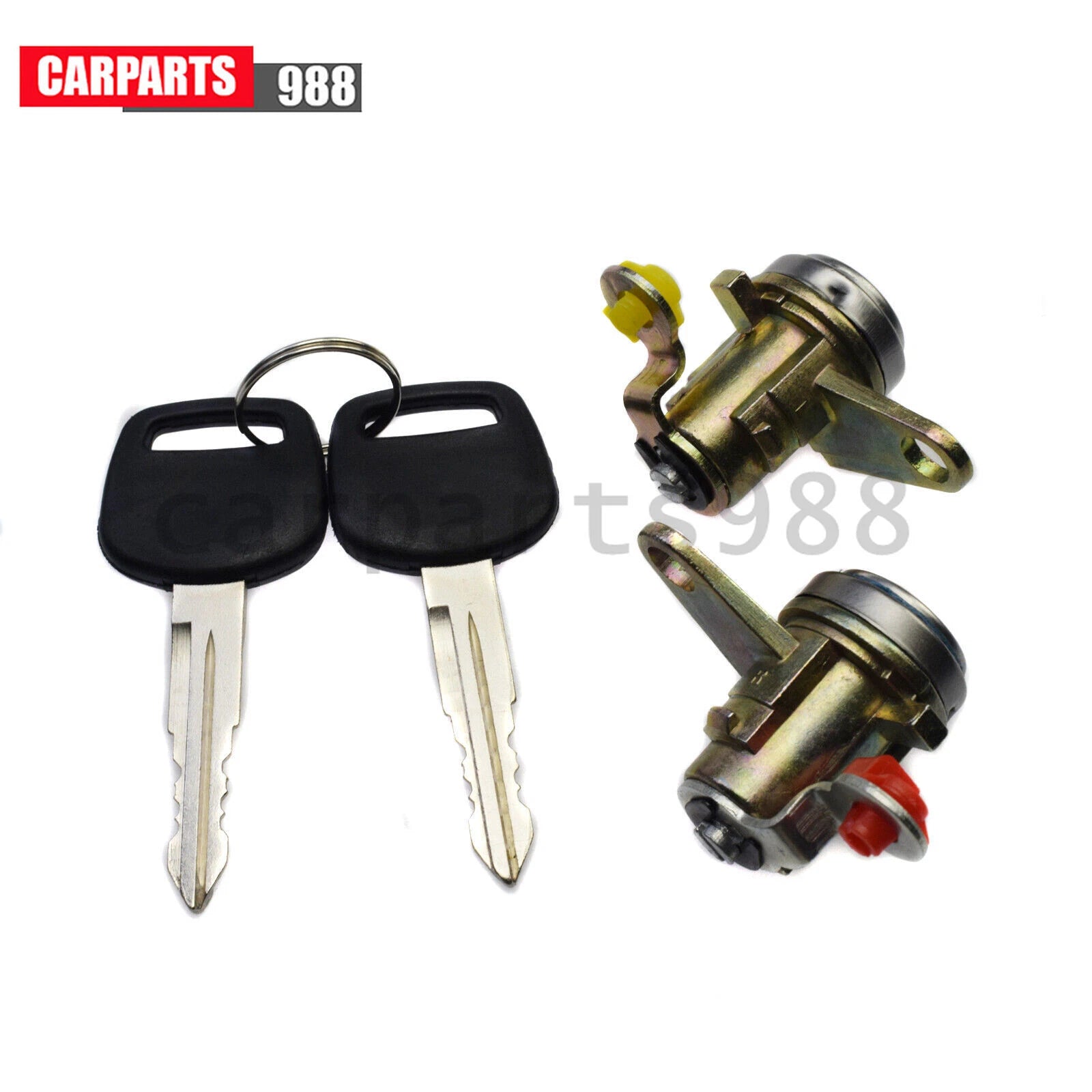 Door Lock Cylinder 69051-12340 69052-12360 For 93-97 Toyota Corolla Geo Prizm 6B93BC-57