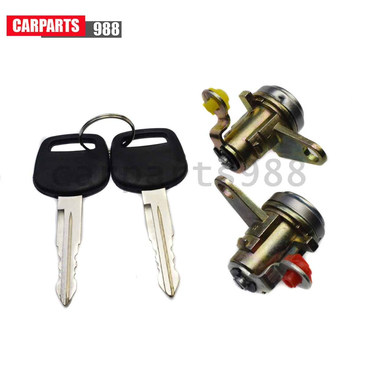 Door Lock Cylinder 69051-12340 69052-12360 For 93-97 Toyota Corolla Geo Prizm 6B93BC-57