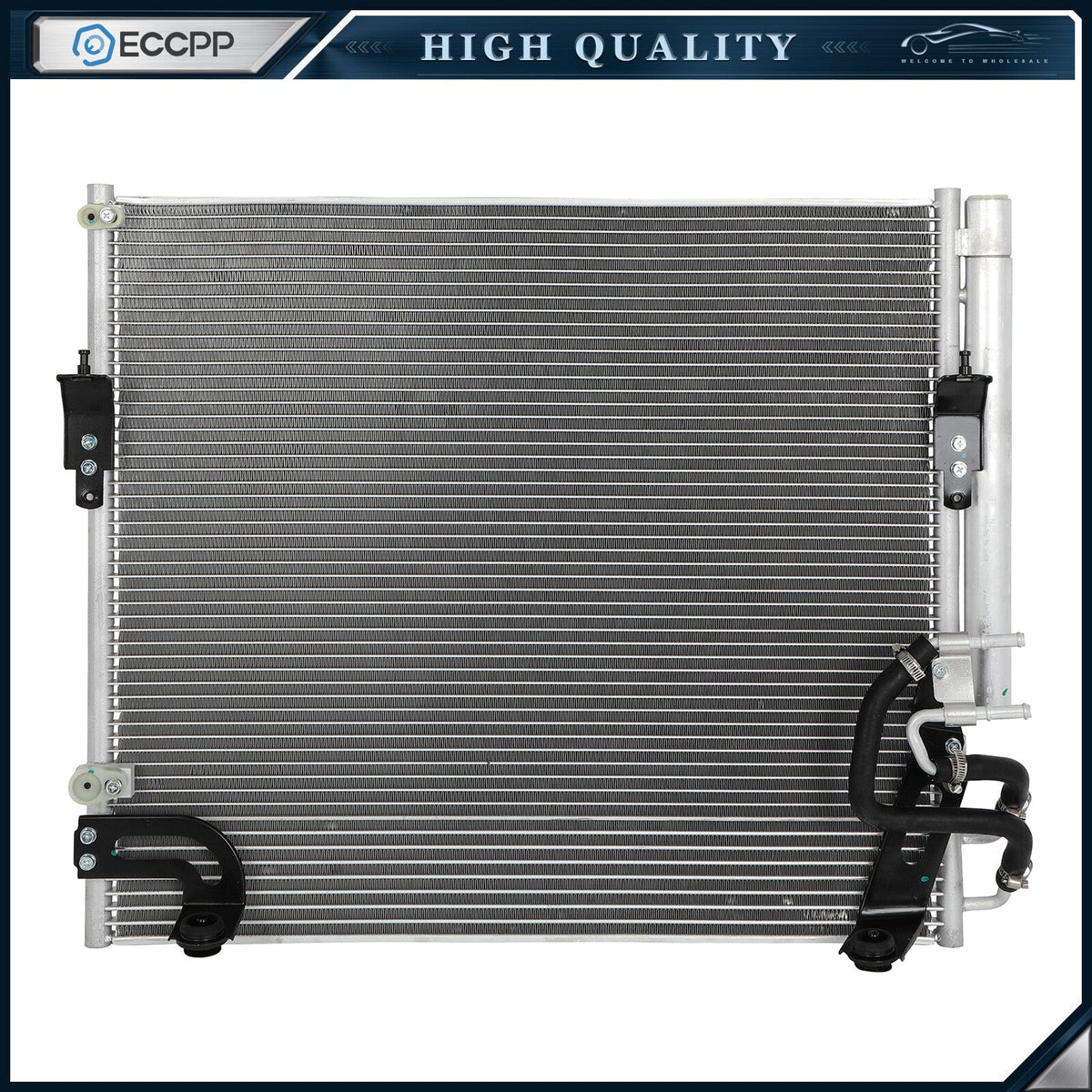 Aluminum AC Condenser For 2010-2011 Toyota Sequoia 2010 2011-2018 Toyota Tundra 6B93BC-57