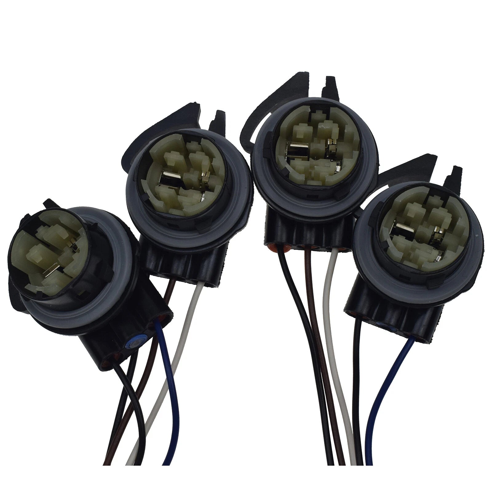 Pair Left & Right Tail Light Lamp Wiring Harness For Chevy Silverado GMC Sierra 6B93BC-57