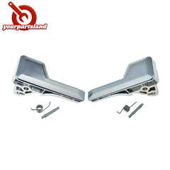 2X Interior Inner Door Handle LH RH For 07-14 Ford Edge 07-15 Lincoln MKX Chrome 6B93BC-57
