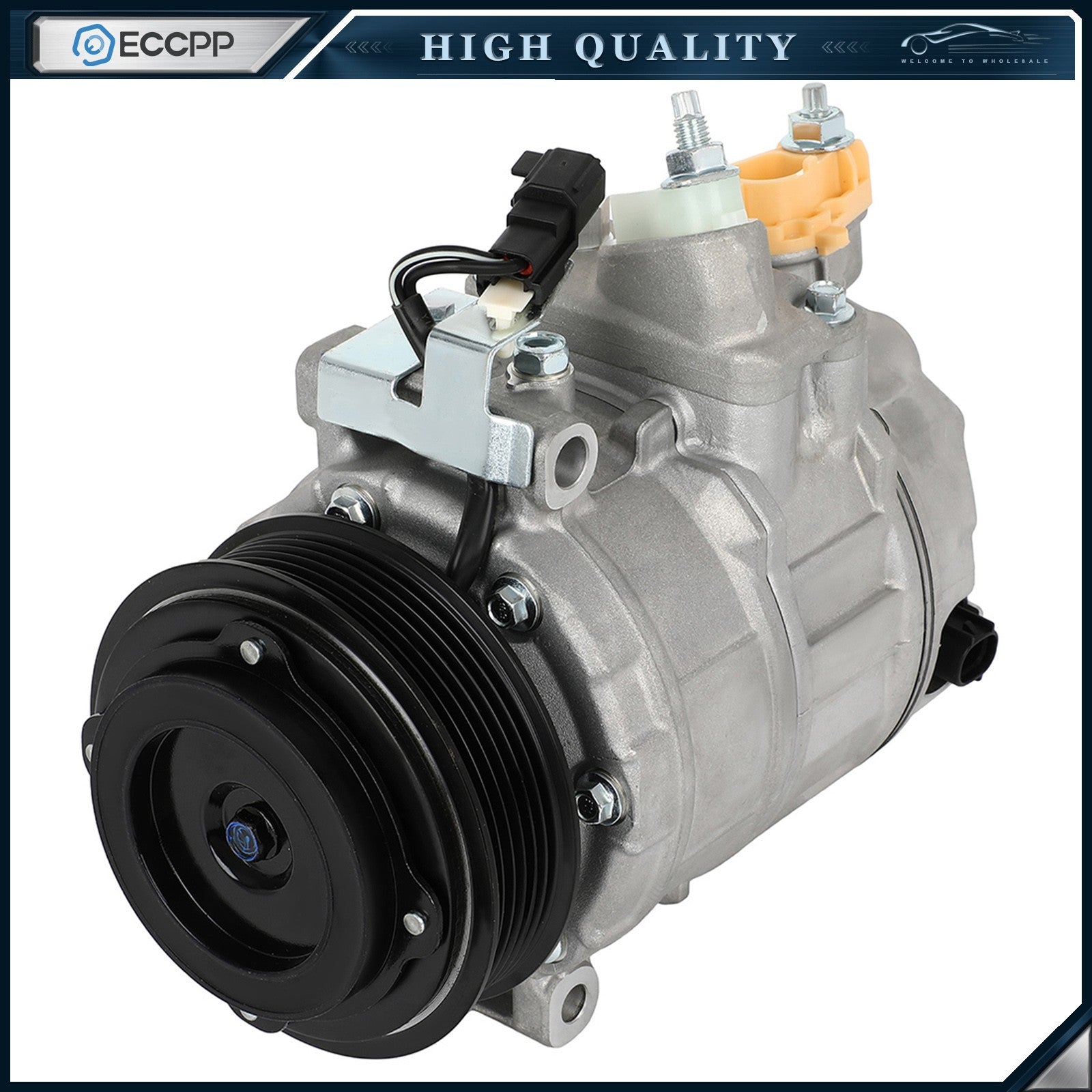 AC A/C Compressor Fits Ford Explorer 2.0L 2012 2013 Edge 2.0L 2012-2014 6B93BC-57