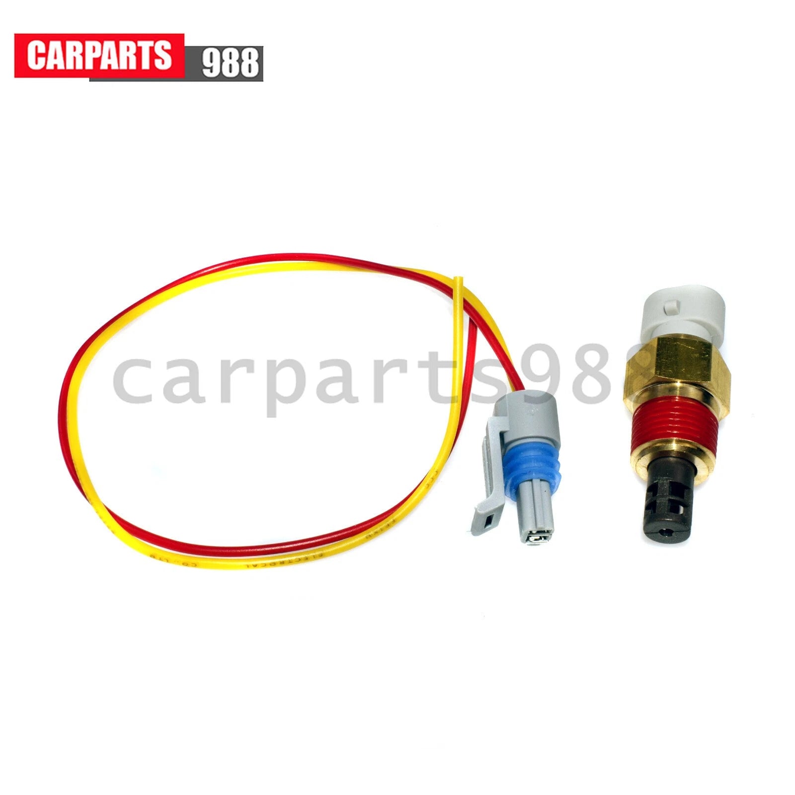 Intake Air Temperature Sensor IAT /MAT /ACT + Plug Kit for GM 25036751 25037334 6B93BC-57
