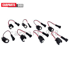 8Pcs LQ4 LQ9 4.8 5.3 6.0 Wire Harness to LS2 LS3 LS7 EV6 Injector Adapters Kit 6B93BC-57