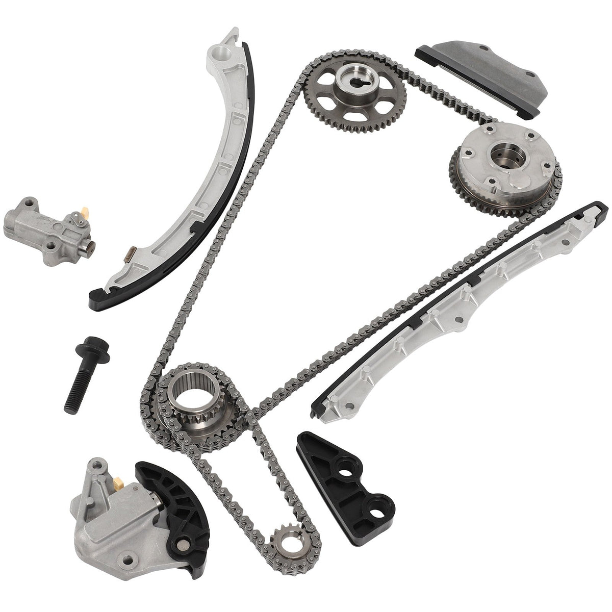 Engine Timing Chain Kit with Camshaft Adjuster For ILX Accord 14210-PNA-000 6B93BC-57