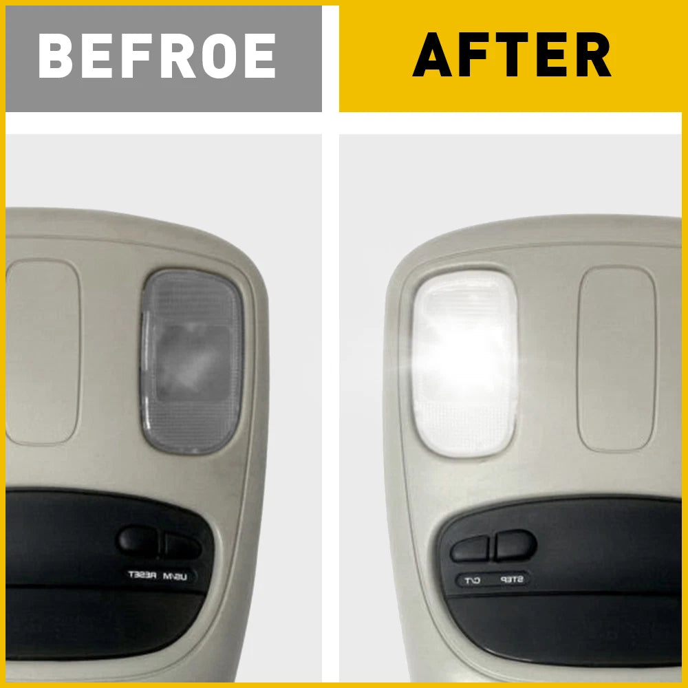 For 2002-2008 Dodge Ram 1500 2500 Overhead Console Dome Map Light Cover Lens Set 6B93BC-57