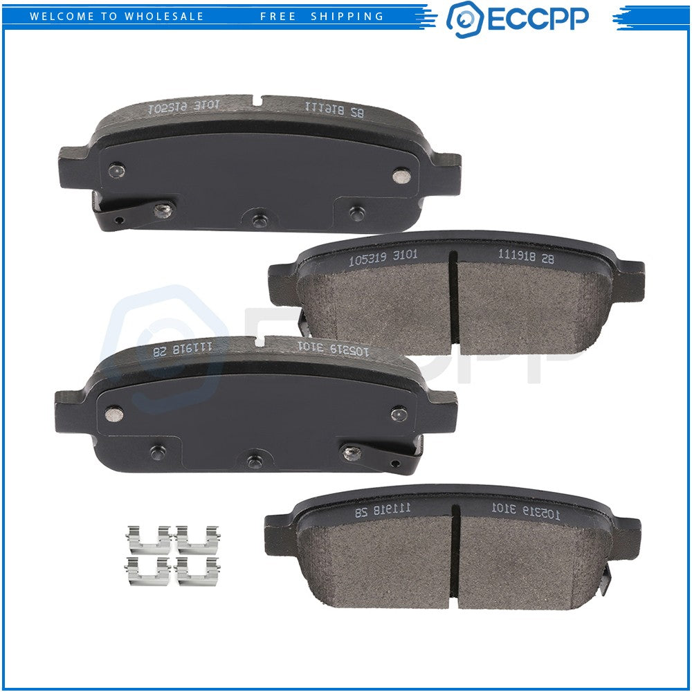 REAR Ceramic Brake Pads for Buick Encore Verano ELR Chevy Cruze Sonic Trax Volt 6B93BC-57