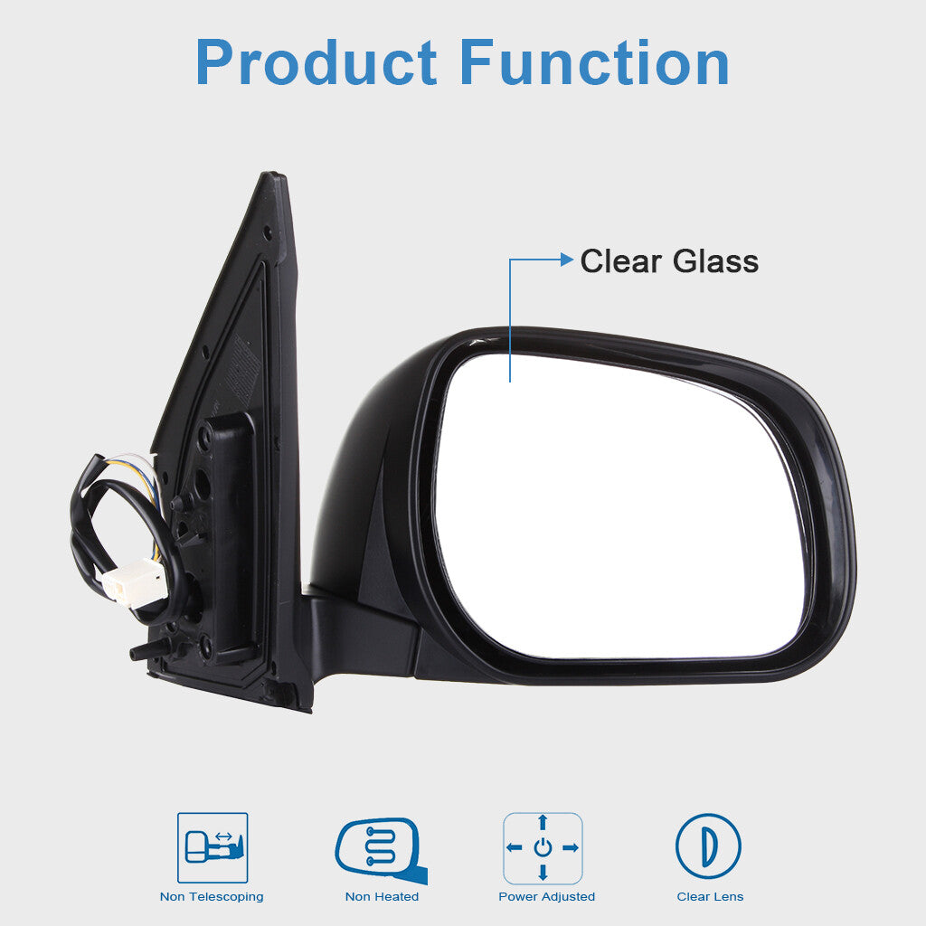 Passenger Side Power Mirror Right RH For 2006-2008 Toyota Rav4 6B93BC-57