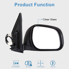 Passenger Side Power Mirror Right RH For 2006-2008 Toyota Rav4 6B93BC-57