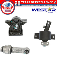 Motor & Trans Mount 3PCS Set Compatible for 2004-2008 Chevy Aveo/ Aveo5/ 6B93BC-57