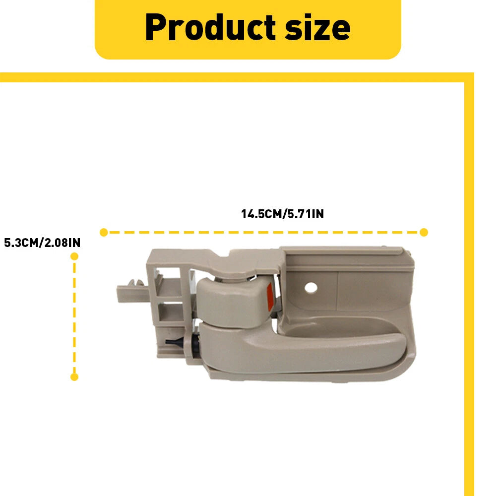 Interior Inside Door Handle Front Rear For 2003-2008 Toyota Corolla Matrix EOA 6B93BC-57