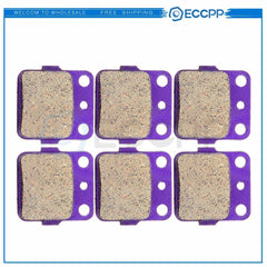 3 Pairs Brake Pads For Honda TRX420FA 4x4 AT Rancher 420 2009-2014 Carbon Fiber 6B93BC-57