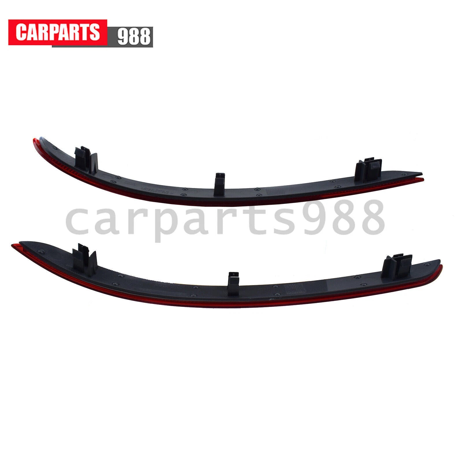 2Pcs Rear Left Right Bumper Reflector Lens For Mercedes W166 ML63 ML350 ML550 6B93BC-57