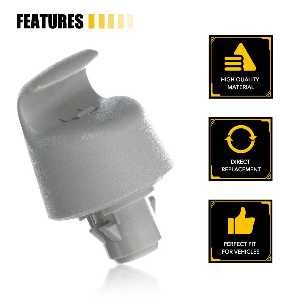 2X Sun Visor Retainer Clips Hook For Nissan Murano Rogue Pathfinder Altima EOA 6B93BC-57