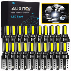 20 x White LED 194 T10 168 W5W Interior Map Dome Trunk License Plate Light Bulbs 6B93BC-57