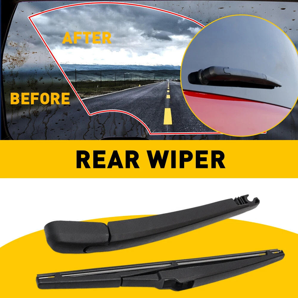 Rear Wiper Arm and Blade for Kia Soul 2010-2020 Back Window Windshield Wiper US 6B93BC-57