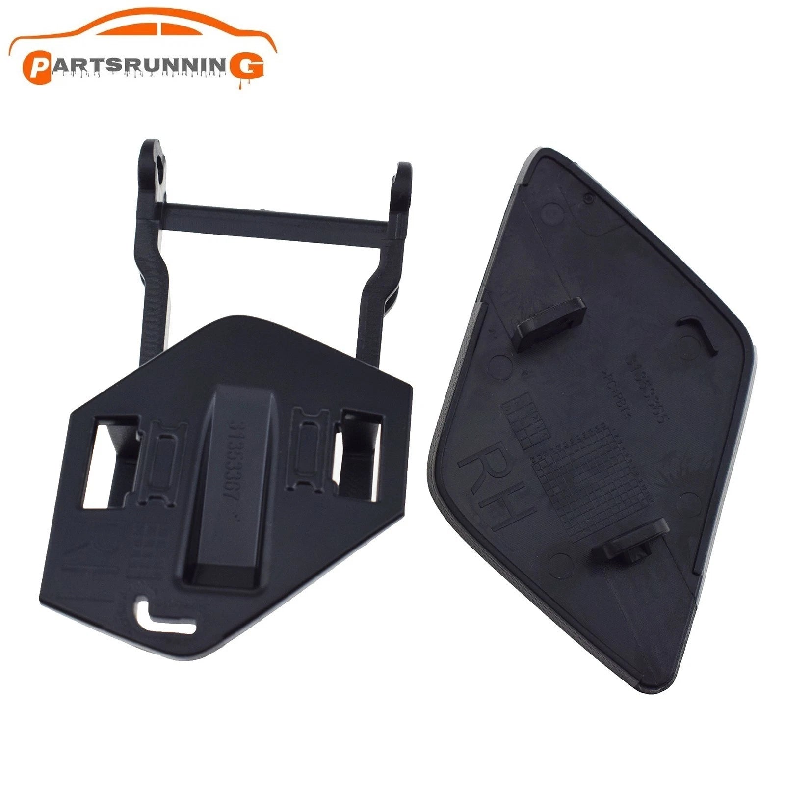 31353367 Front Right Bumper Headlight Washer Cover Cap For Volvo XC90 2016-2022 6B93BC-57