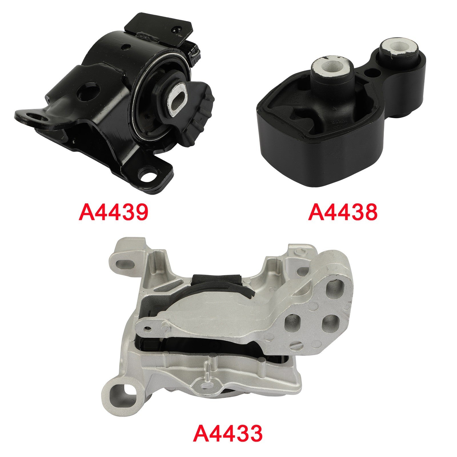 Fits 2014-2016 3 Sport L4 2.0L For Mazda Models Engine Motor Mount A4438 A4439 6B93BC-57