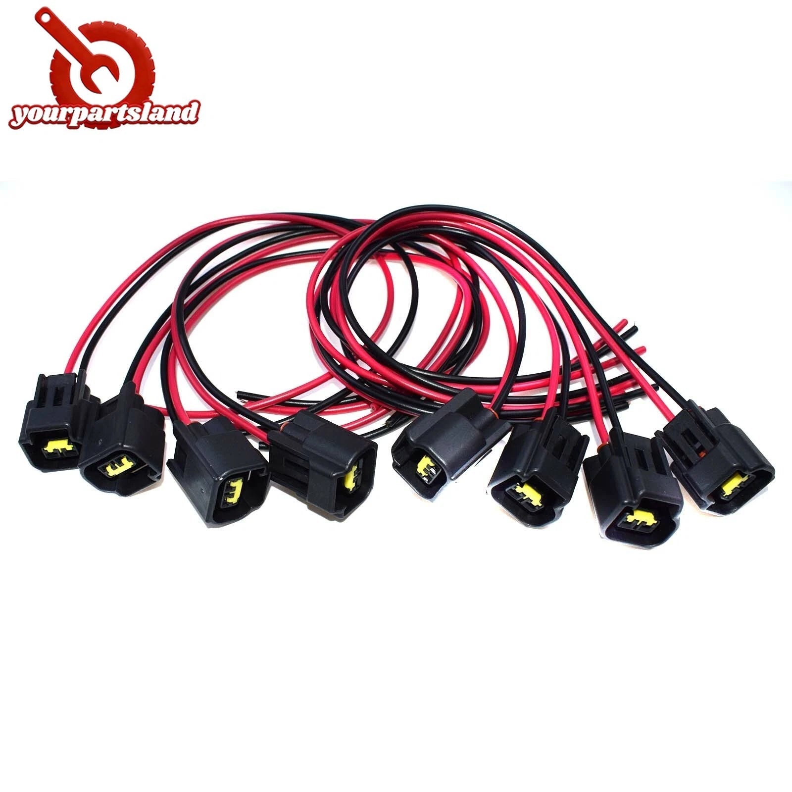 For Ford Ignition Coil 2-Way Plug For Modular 4.6 5.4 6.8 Cobra Mustang 1P1258 6B93BC-57