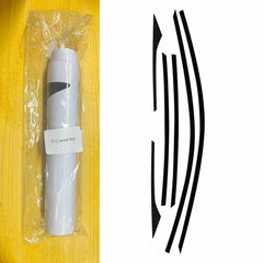 Chrome Delete Blackout Overlay for 2018-22 Honda Accord Sedan Window Trim EOA 6B93BC-57