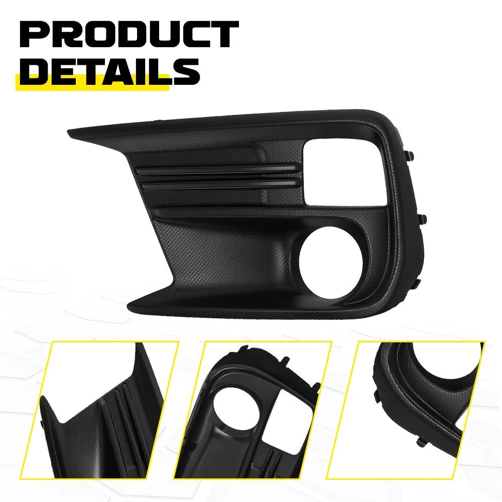 2X Front Bumper Fog Light Cover Left & Right Fits Subaru WRX/WRX STI 2018-2021 A 6B93BC-57
