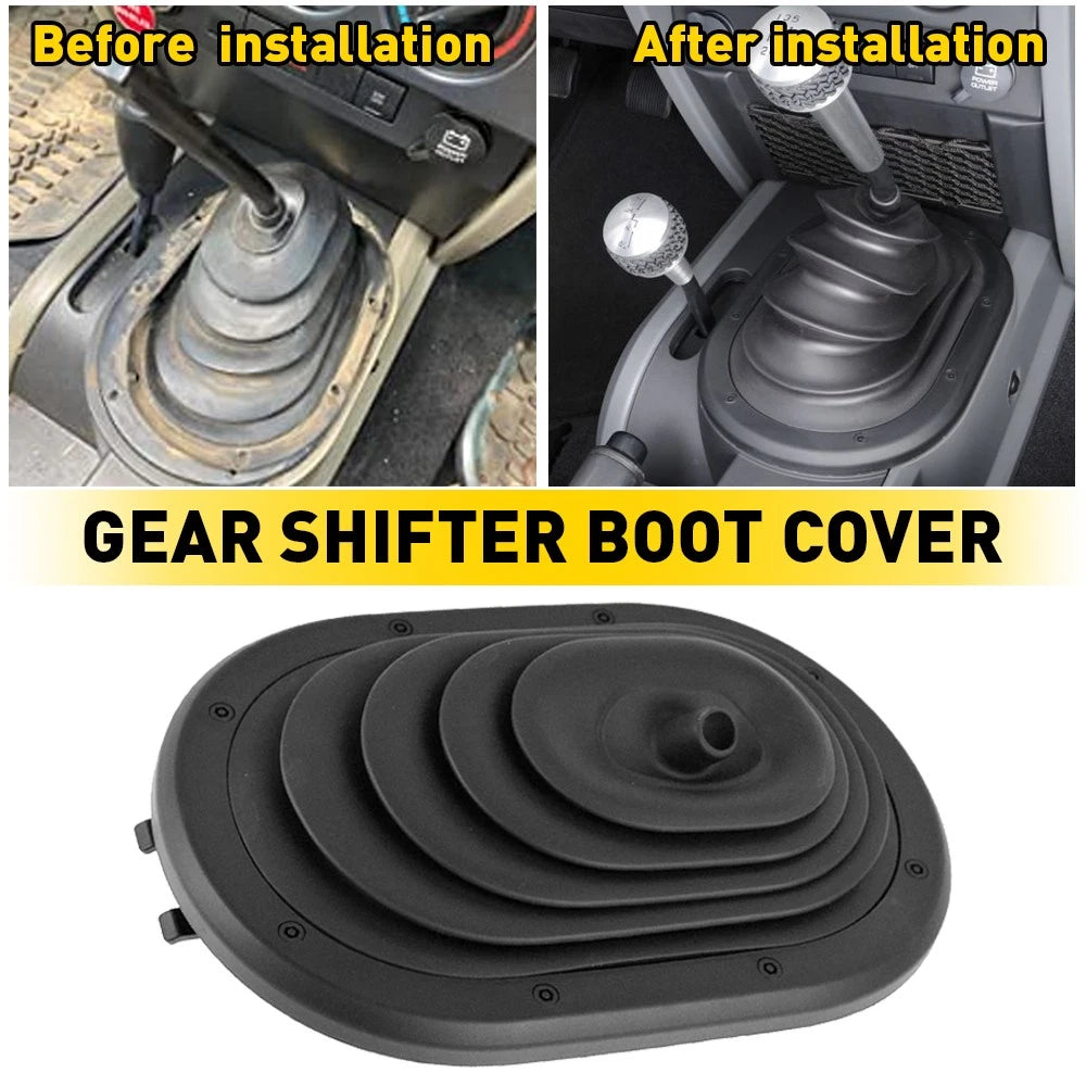 For Jeep Wrangler 3.8L Manual 2007-2010 Trans Gear Shifter Boot Cover 52060069AC 6B93BC-57