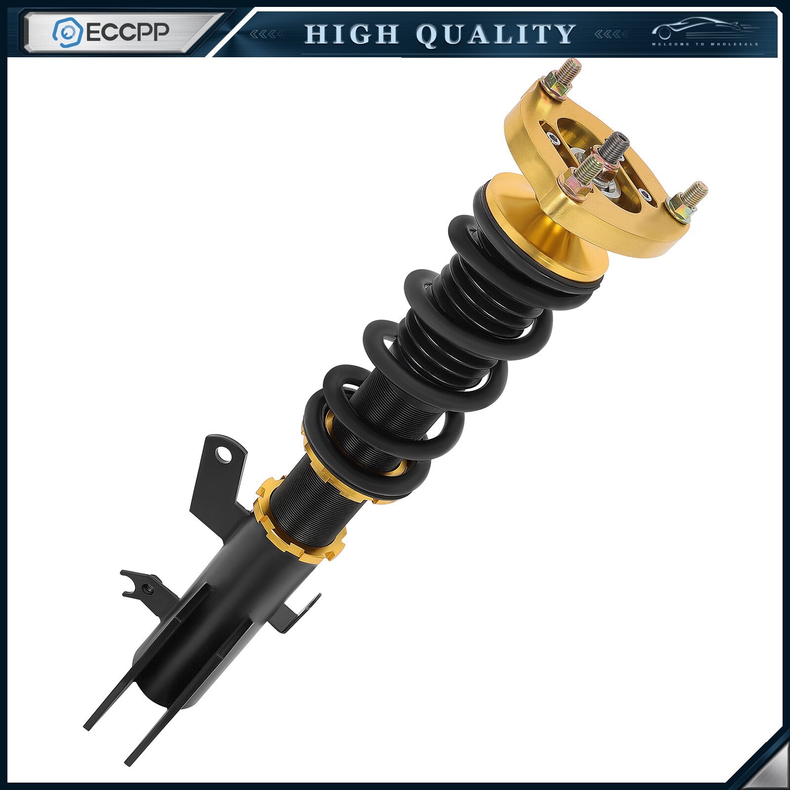 ECCPP Coilovers Suspension Set For Honda Civic 2012-15 Adj. Height Struts Shocks ECCPP
