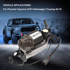 Air Suspension Compressor Pump For Porsche Cayenne GTS Volkswagen Touareg 02-10 6B93BC-57