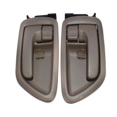 2Pcs Left Right Beige Inside Door Handle for Toyota 2001-07 Sequoia 04-06 Tundra 6B93BC-57