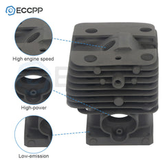 35mm Cylinder Piston Kit For Stihl FS120 FS200 FS250 Trimmer 4134 020 1213 6B93BC-57