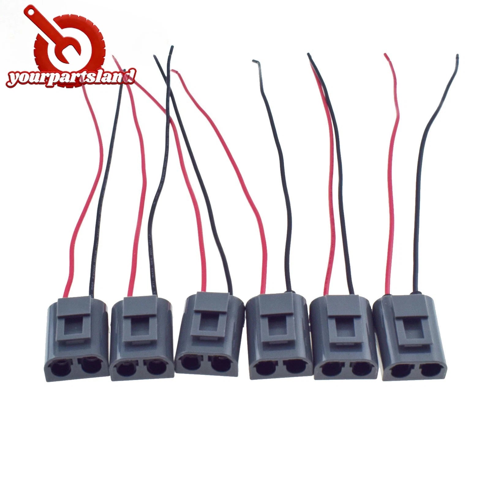 6PCS For VOLVO 960 S90 V90 V40 Ignition Coil Wiring Connector Harness 9144275 6B93BC-57