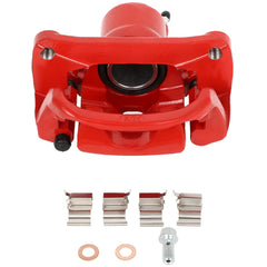 Rear Left Brake Caliper w/ Bracket For Toyota Sequoia Tundra 2008-2017 Red Quick 6B93BC-57