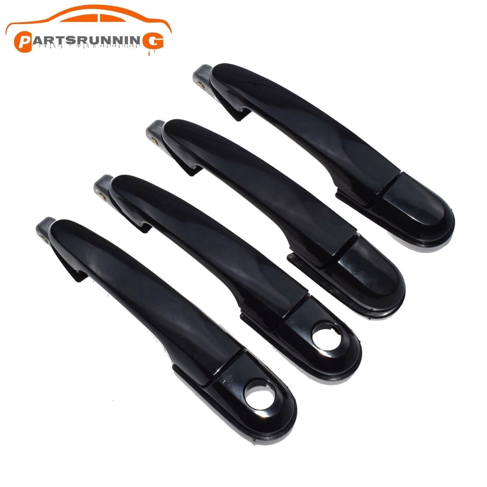 4x Front Rear LH RH Exterior Door Handle for 2005-09 Hyundai Tucson 82650-2E020 6B93BC-57