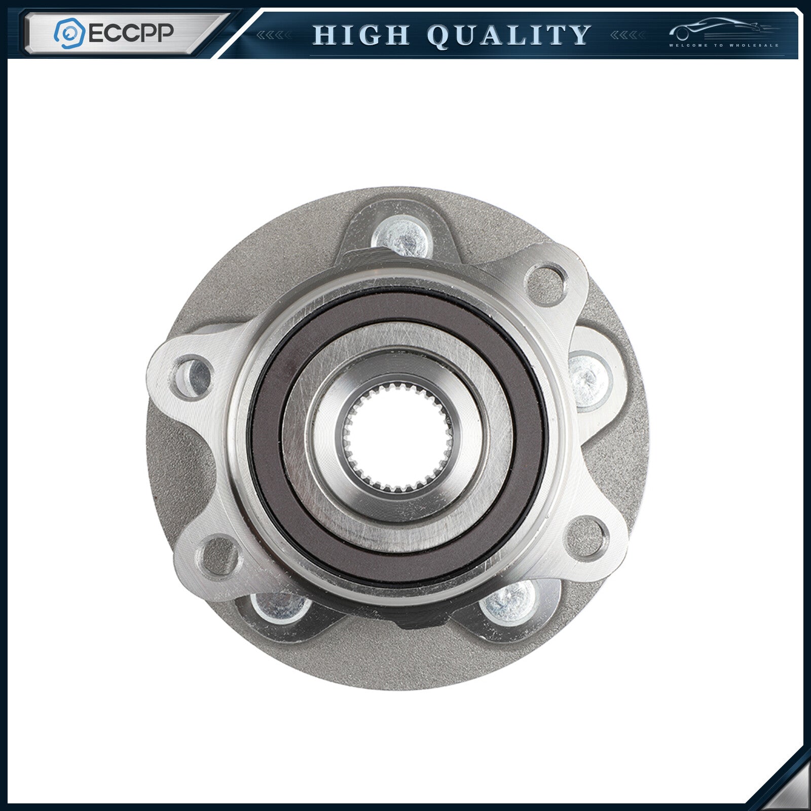 2Pc Wheel Hub Bearings Front For Toyota Avalon Camry RAV4 Venza Lexus ES250 2.5L 6B93BC-57